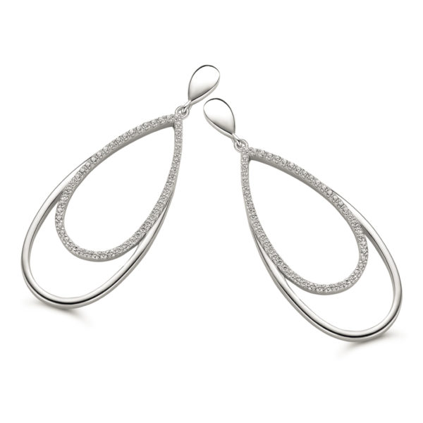 pendants d'oreilles en argent 925