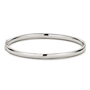 bracelet 1/2 jonc argent 925 rigide ouvrant Cherbourg