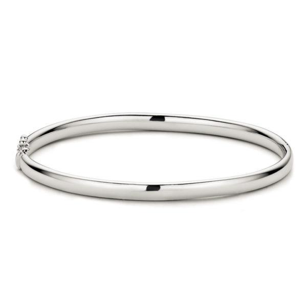 bracelet 1/2 jonc argent 925 rigide ouvrant Cherbourg
