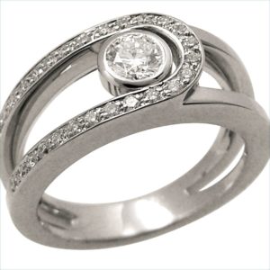 bague avalon diamants or blanc palladié