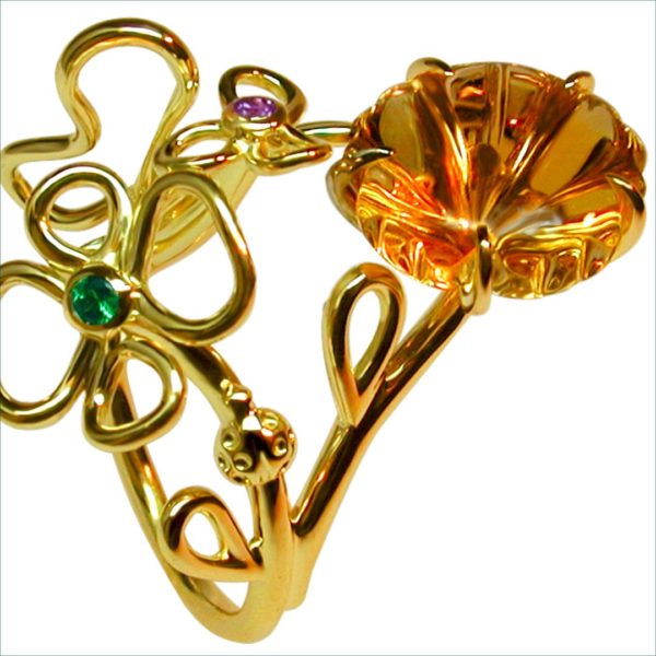 bague coolchic citrine – Image 2