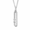 Boucles d'oreilles en argent 925 serties de zirconium Naiomy Silver – Image 2