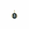 Bague parenthèse topaze blue london facettée sur or jaune 18 carats 750/000ème – Image 5