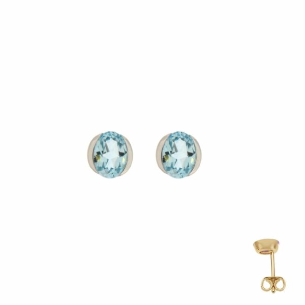 Bague améthyste solitaire parenthèse 1/2 serti clos or jaune 18 carats. Cherbourg – Image 8