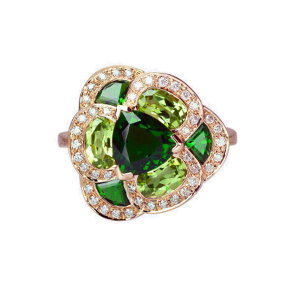 BAGUE FLORA CREATION ISABELLE LANGLOIS JOAILLERIE PARIS – Image 2