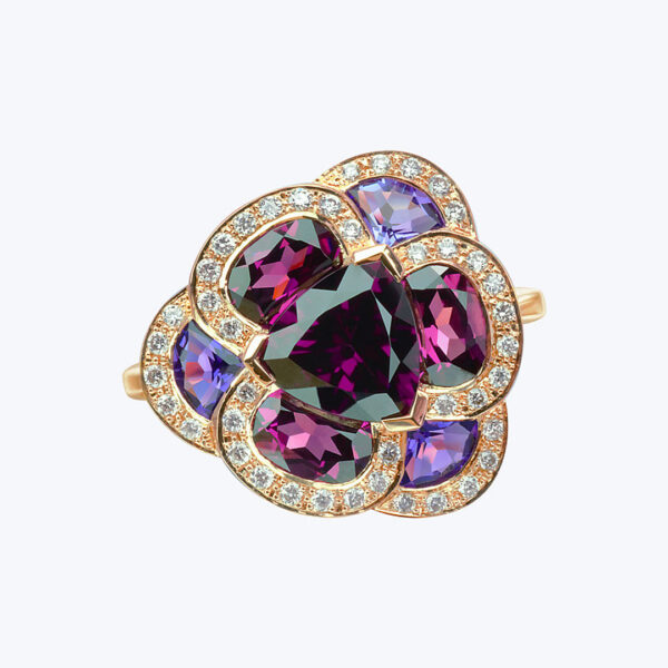 BAGUE FLORA CREATION ISABELLE LANGLOIS JOAILLERIE PARIS – Image 3