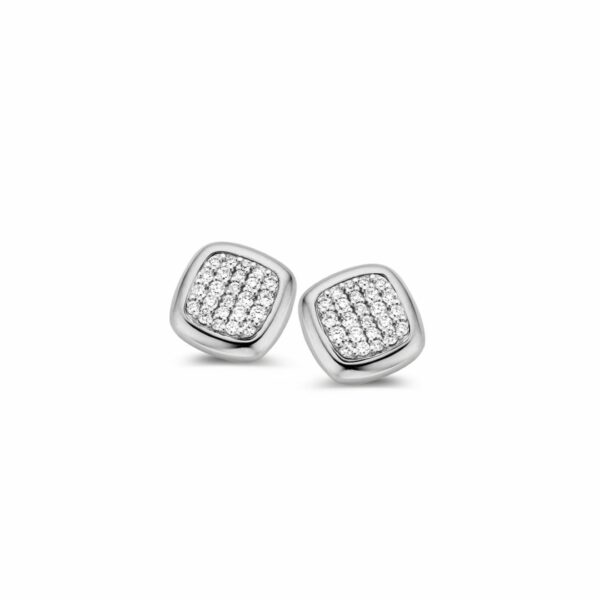 bague chevalière pavage diamants sur or blanc 18 carats 750/000ème. Cherbourg – Image 2
