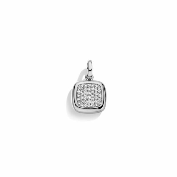 bague chevalière pavage diamants sur or blanc 18 carats 750/000ème. Cherbourg – Image 3