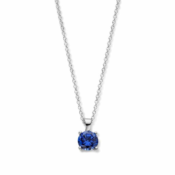 Boucles d'oreilles bleues oxydes tanzanite  argent 925 – Image 2