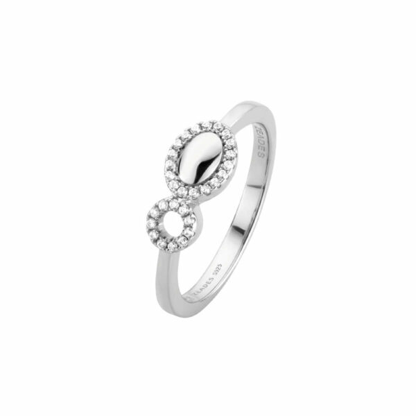 Bague GALET Argent 925 ZEADES Monte Carlo