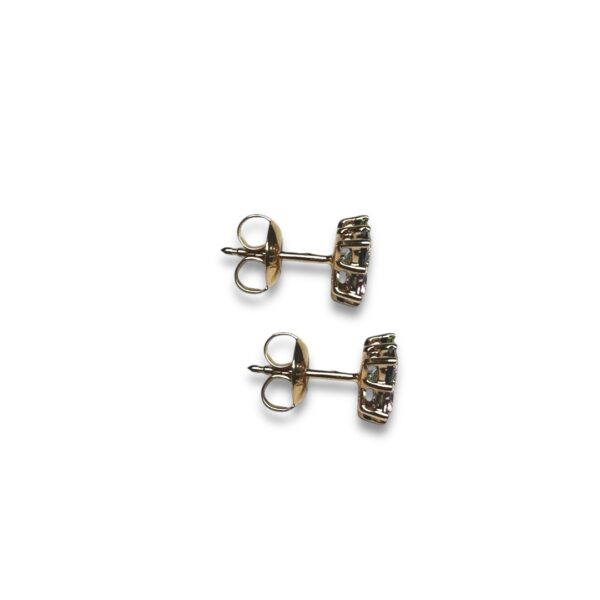 Bijoux boucles d'oreilles pierres fines or rose 18 carats Isabelle Langlois – Image 2