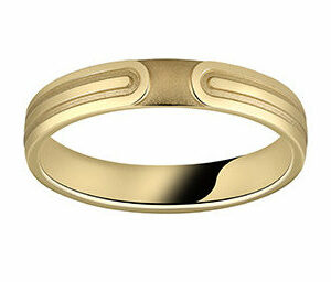 Bague mariage alliance vintage or jaune 18 carats 750/000ème. Cherbourg